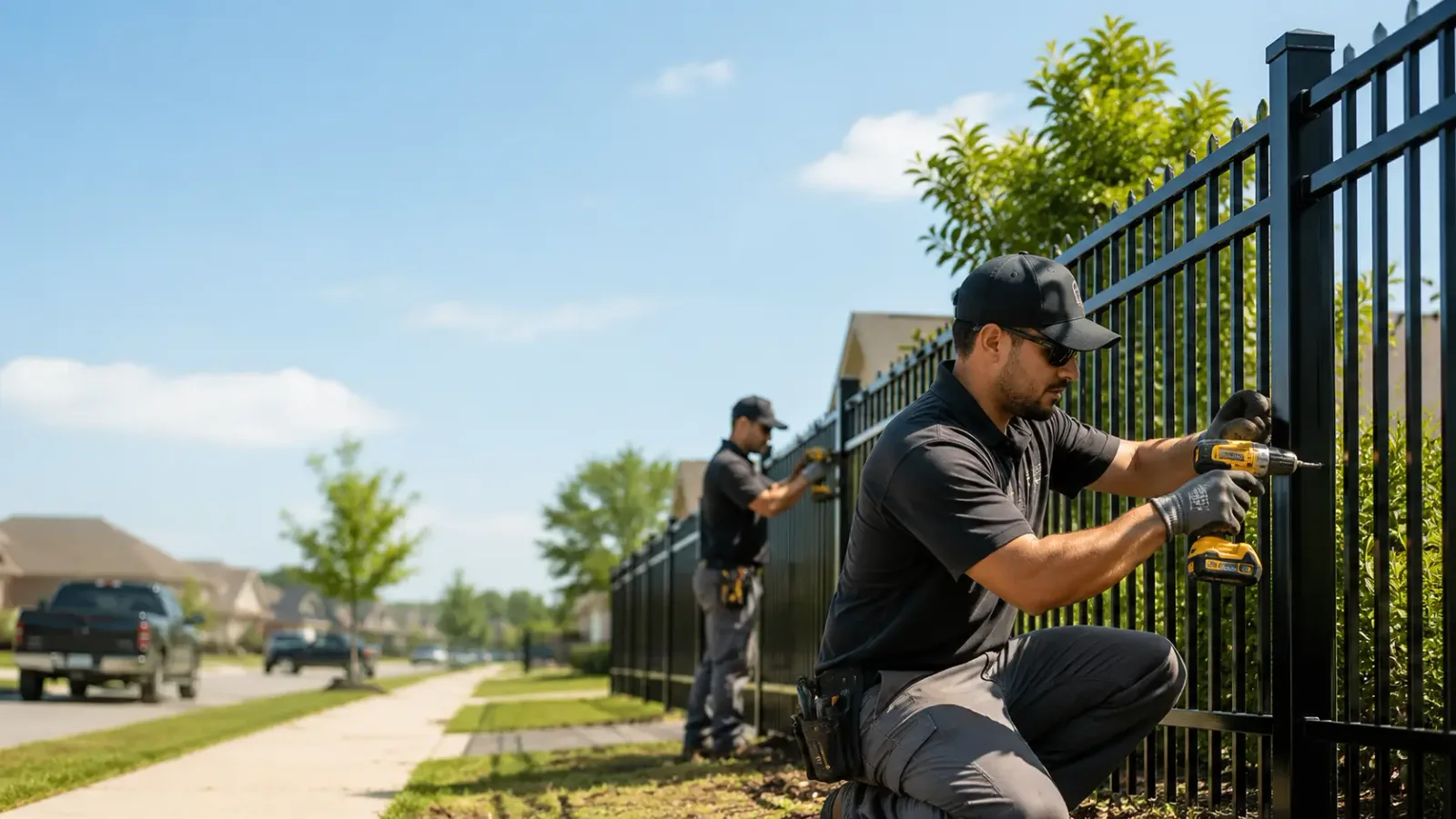 Metal Fence Installation in Larsen, WI